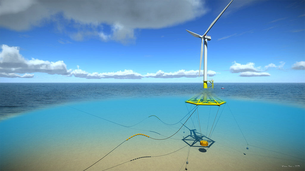 Offshore Wind Farm Integrated Into Subsea Field Development