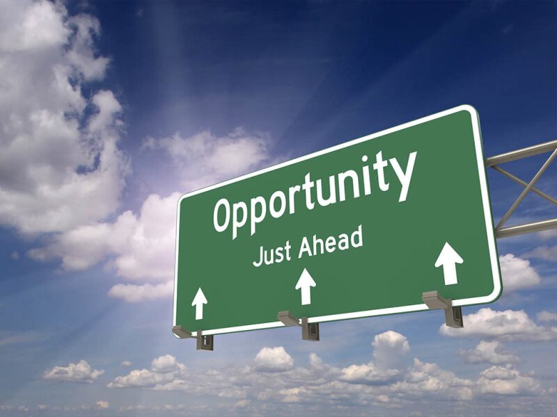 Opportunity just ahead