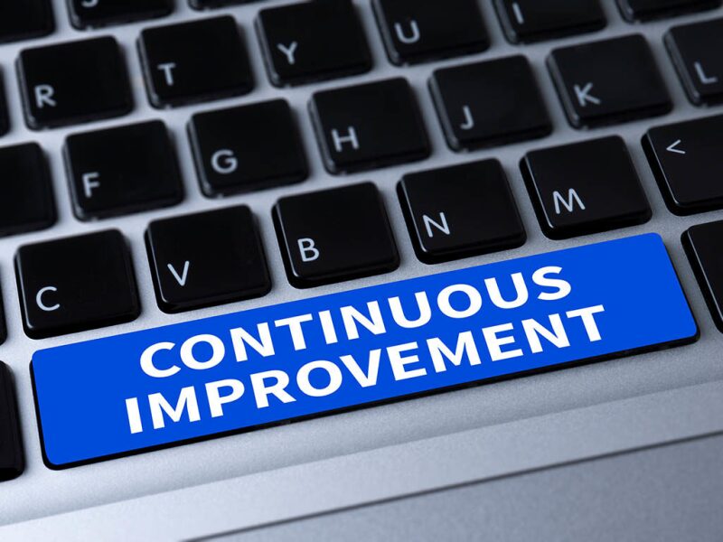 Continuous improvement