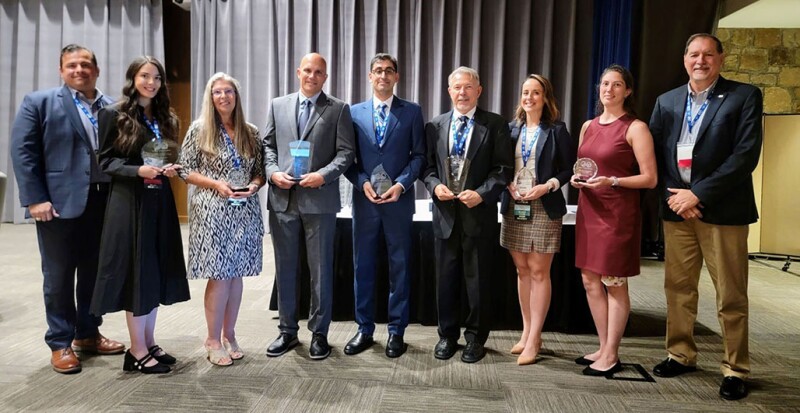 While attending the SPE Eastern Regional Meeting in West Virginia, Terry helped celebrate the awards winners from the region.