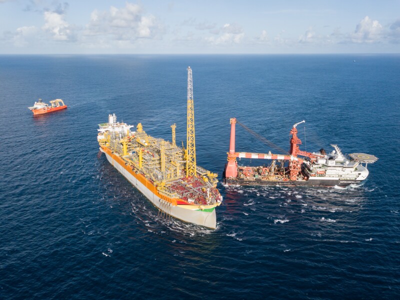 ExxonMobil Guyana’s Liza Development's in Phase 1.