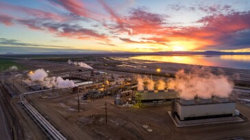 Lithium Valley sunset