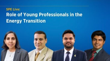 SPE Live: Role of Young Professionals in the Energy Transition