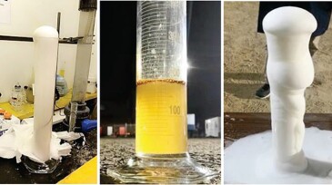 Laboratory and field testing of in-situ foam-generating system.