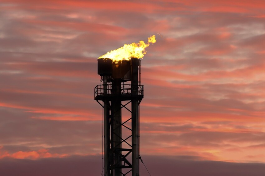 Gas plant flaring