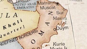 Oman map