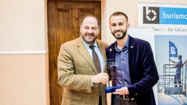 2017 with Darcy Spady vivisting International Fuel Congress in Ivano-Frankivsk.jpg
