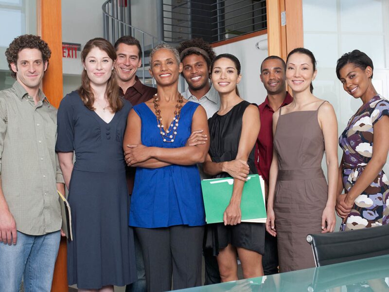 diverse group of people