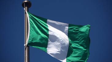 Flag of Nigeria.