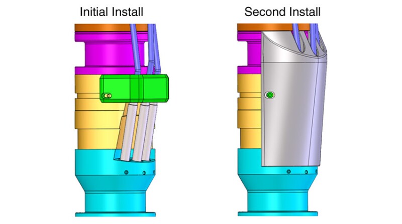 Cable-protector design modifications.