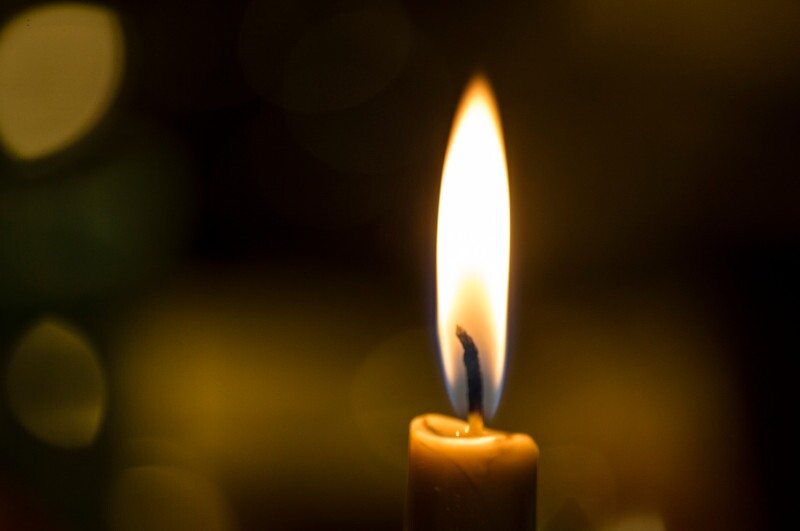 Burning candle