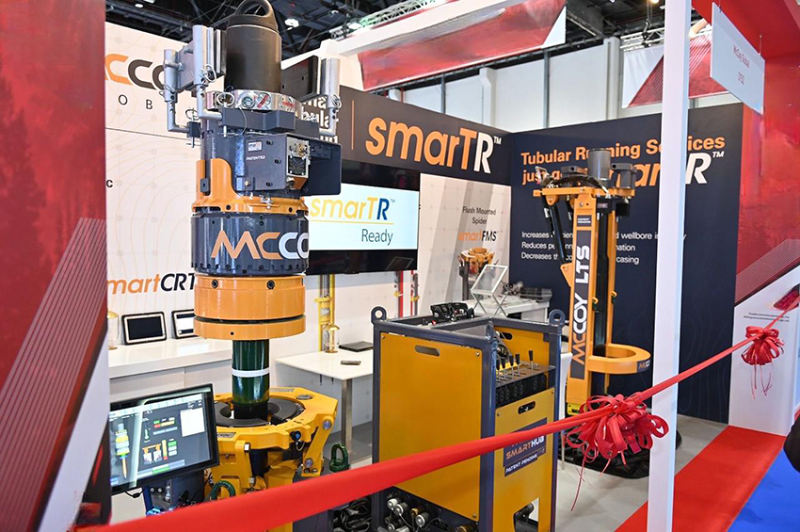 McCoy’s smarTR global smart tubular running system enhances casing-running efficiency, safety, and repeatability.