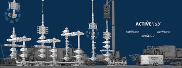 Oil States’ ACTIVEHub with ACTIVELatch provides remote monitoring and control of a battery-operated wireless latch.