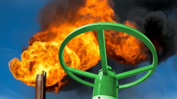 In the oil field