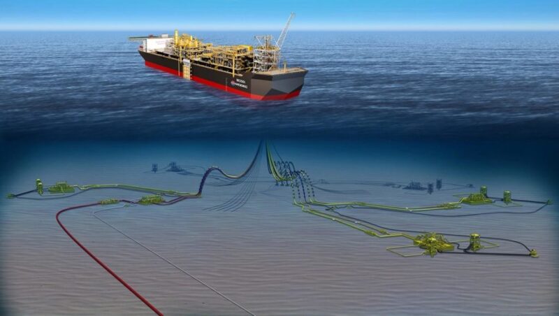 Rendering of the Barossa FPSO