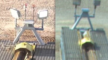 4K-resolution image (left) compared with a lower-resolution image