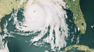 Hurricane Ida moves through the heart of the US Gulf oil patch during the height of the 2021 storm season.