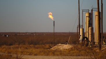 West Texas Gas Flare