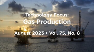 Gas Production intro offshore rig
