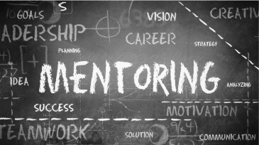 Mentoring word cloud
