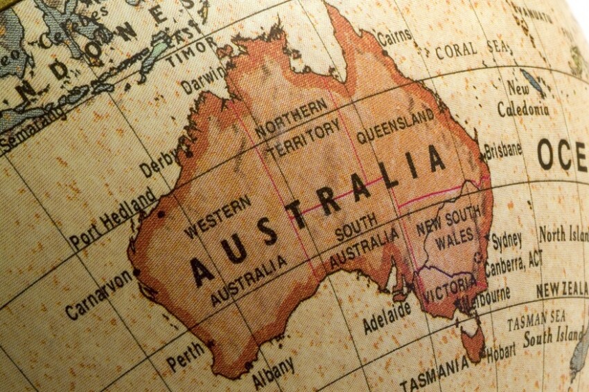 Mini Globe Australia