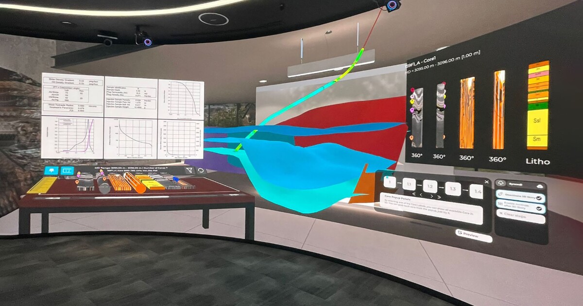 Immersive Experience: VR Revolutionizing Oil Workflows