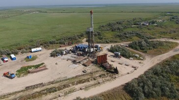 Carrying out repair of an oil well. Equipment of oil fields.