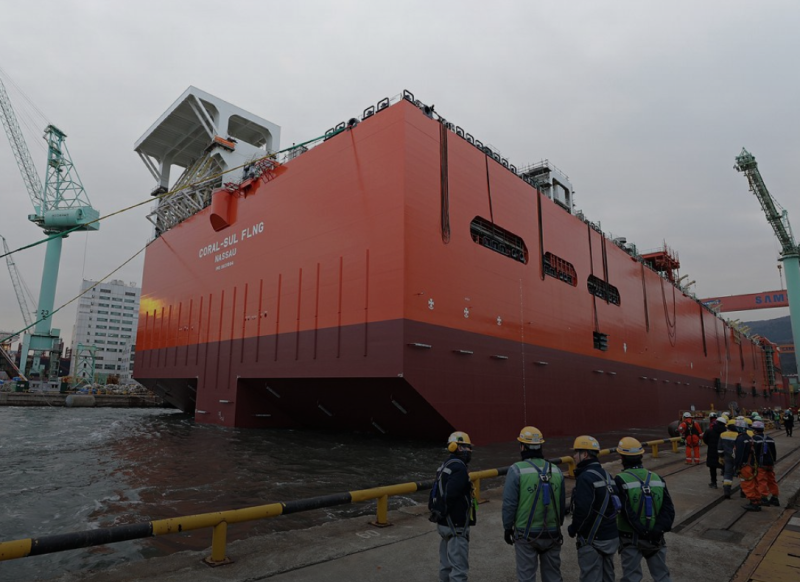 Coral-Sul FLNG facility 