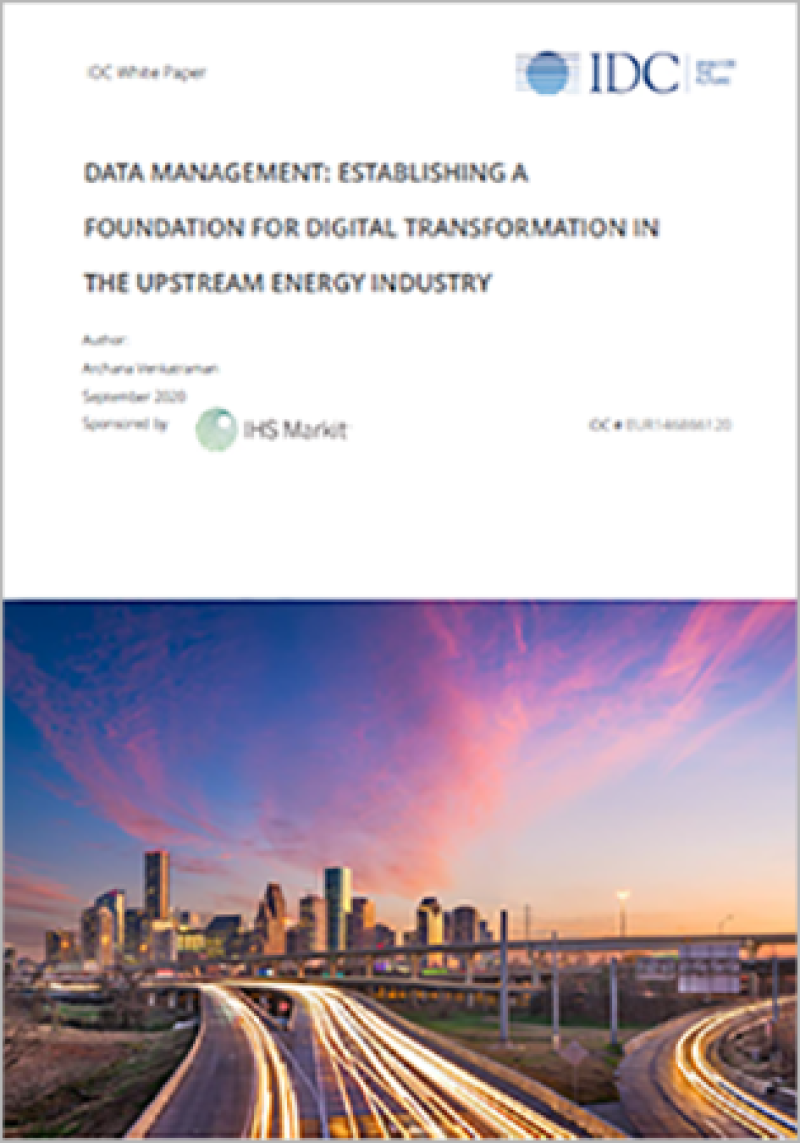 Cover of Markit energy white paper