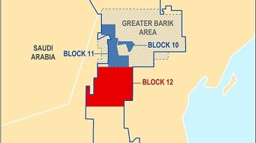 Oman map Greater Barik Area