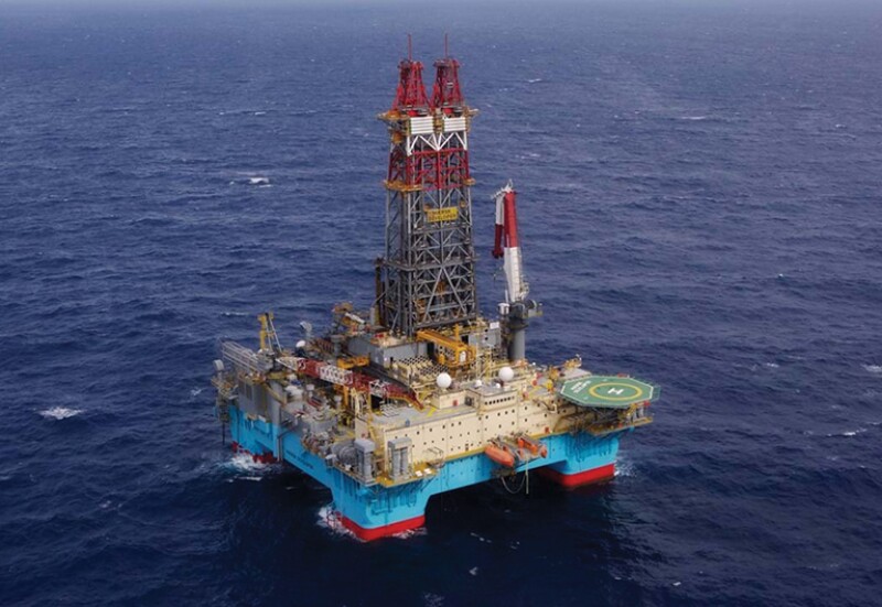 Maersk Developer rig.