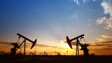 The oil pump, industrial equipment