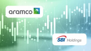 technical financial graph on technology abstract background