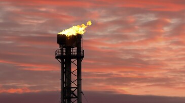 Gas plant flaring