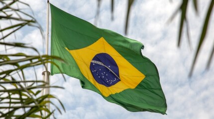 Brazil's flag.