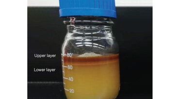 Aged emulsion sample