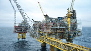 Equinor Oseberg platform.
