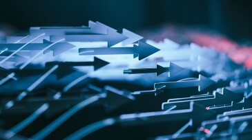 Financial Stock Market Abstract Graph