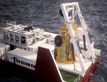 The Blue Dragon seafloor drill from Fugro performs in-situ testing, soil sampling, and rock coring in a single dive.