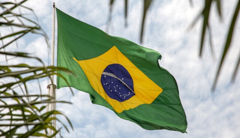 Brazil's flag.
