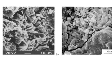 SEM photographs of kaolinite