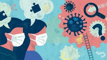 Looking For Solutions For Coronavirus Problems Concept