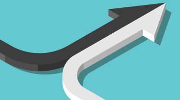 Two arrows forming one