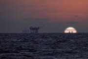 Oil Rig Sunset