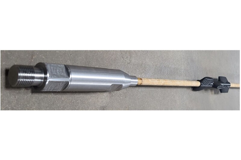 Complete FRTP sucker rod.