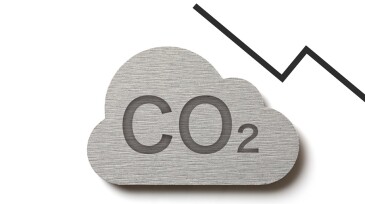 CO2 cloud icon