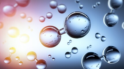 3D Models of molecule H2 hydrogen