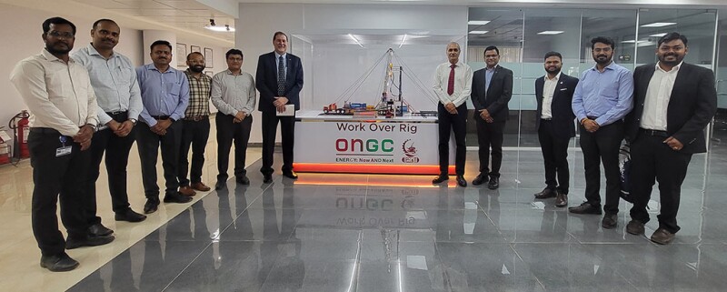 On his trip to India in April, Terry visited sections and chapters in Bangalore, New Delhi, and Mumbai, including a visit to ONGC’s Institute of Production Engineering and Ocean Technology (IPEOT) in New Delhi.