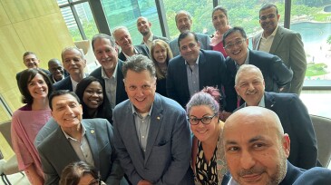Members of the SPE Board of Directors attending the quarterly meeting in Kuala Lumpur, Malaysia.
