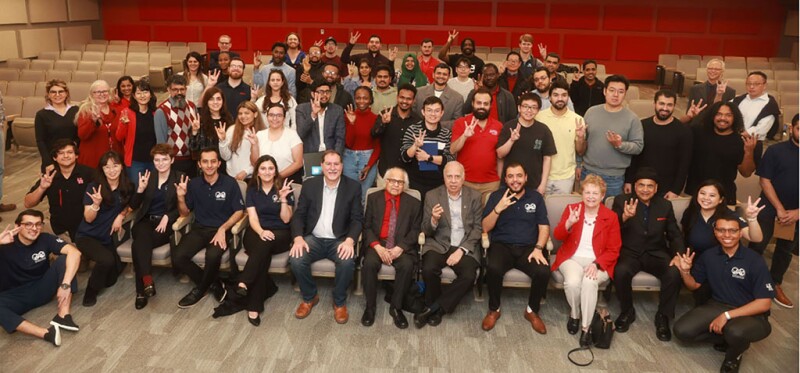 Terry recently visited the University of Houston student chapter, where he shared his vision for Creating Our Energy Future, as well as visited the campus and participated in a student-led podcast.